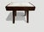 2010s Andrianna Shamaris Mid Century Marble and Wood Side Table For Sale - Image 5 of 5