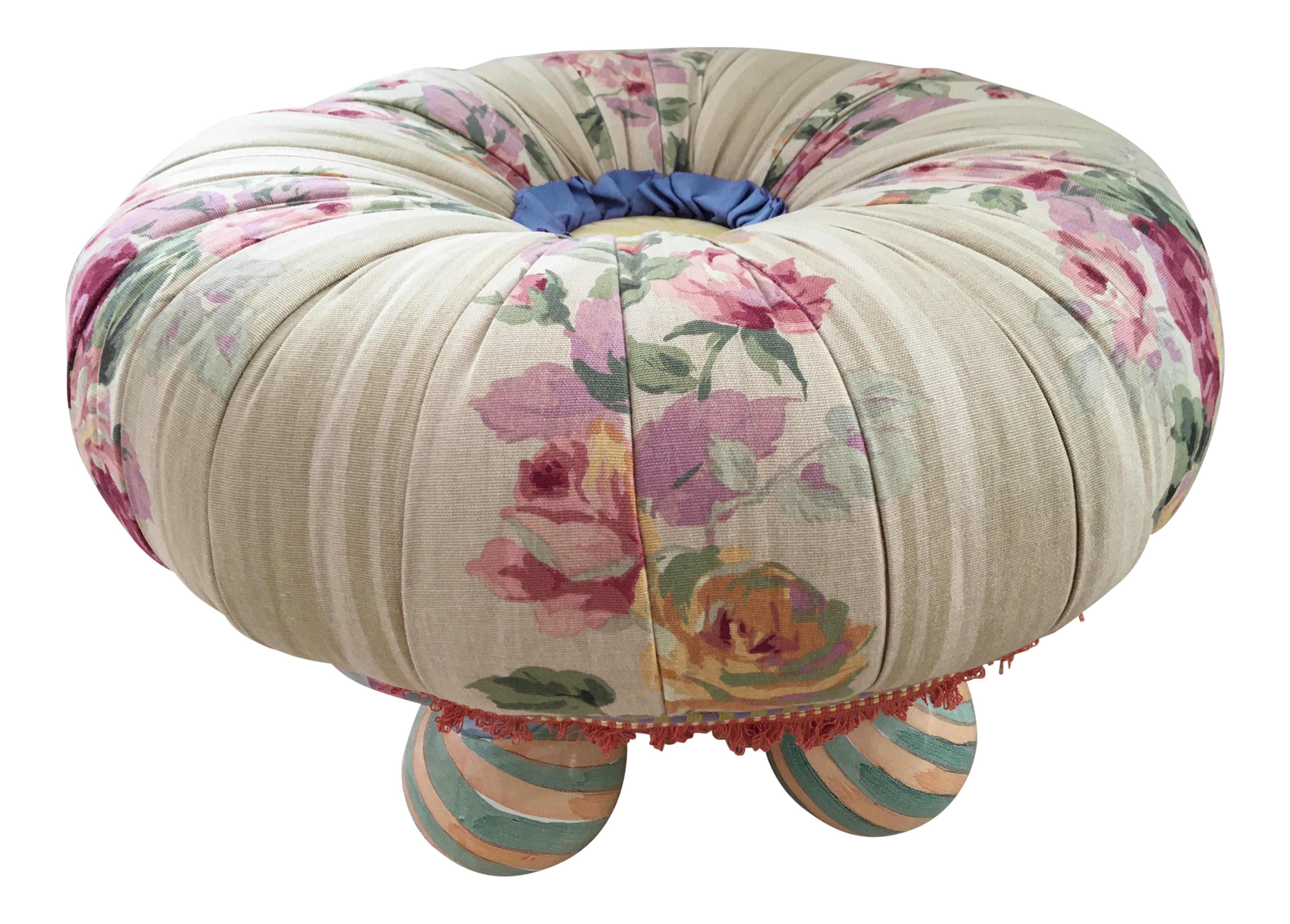 mackenzie childs ottoman