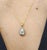 Modern 1.51 Ct Gia Certified Natural Pear-Cut Diamond in Collet Pendant Setting For Sale - Image 3 of 10