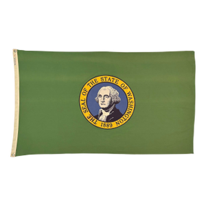 Vintage Cotton State Flag of Washington
