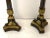Black Pair of French Empire Revival Candelabra Lamps Bronze For Sale - Image 8 of 13
