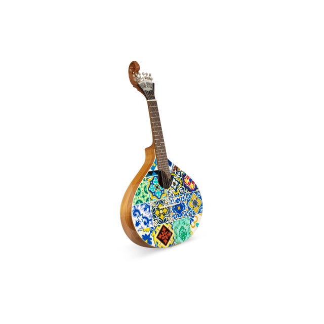 Contemporary Azulejo II Guitar by Malabar For Sale - Image 3 of 6