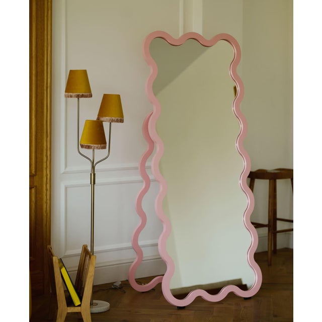 Collectible Sculptural Black Free Standing Mirror by Oitoproducts – Hvyli 16 For Sale - Image 10 of 17