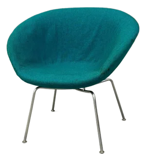 1960s Arne Jacobsen Pot Chair for Fritz Hansen