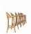 Vintage Rattan and Bamboo Bar Stools by Franco Albini, Italy, 1960s, Set of 6 For Sale - Image 9 of 9