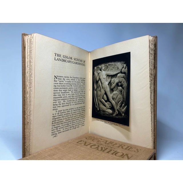 Textile 1910s Illustrated Octavo Volumes, the Galleries and Art of the Exposition (1915 Ppie) - 2 Books For Sale - Image 7 of 8