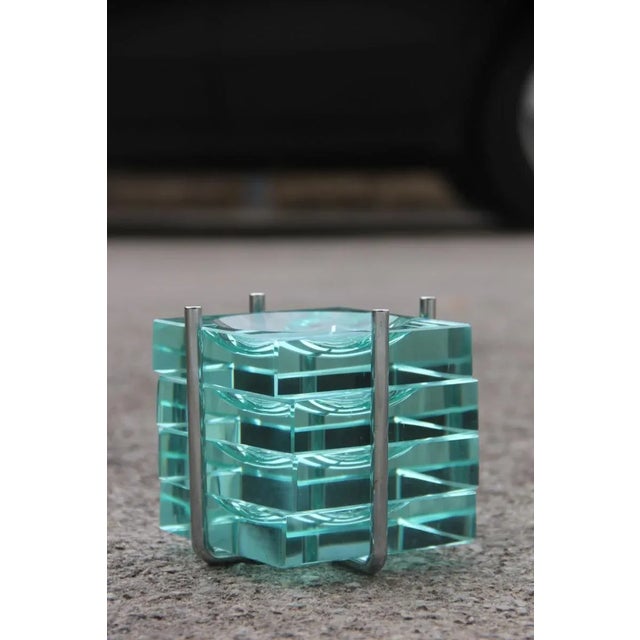 Minimal Italian Ashtrays from Gallotti & Radice, 1970s, Set of 5 For Sale - Image 6 of 9