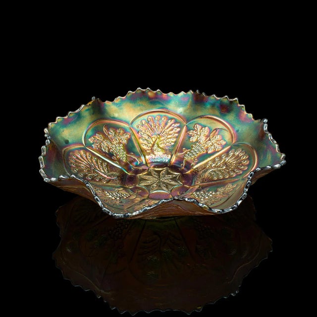 Mid-Century Modern 1970 Small Vintage Lustre Dish For Sale - Image 3 of 12
