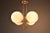 Gold Mid-Century Chandelier attributed to Instala Decin, 1970s For Sale - Image 8 of 11