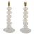 1990s Pair of Murano Glass Rocks Table Lamps For Sale