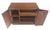 Solid Cherry Raised Panel Doors Liquor Bar Serving Flip Top Cabinet MINT For Sale - Image 15 of 18