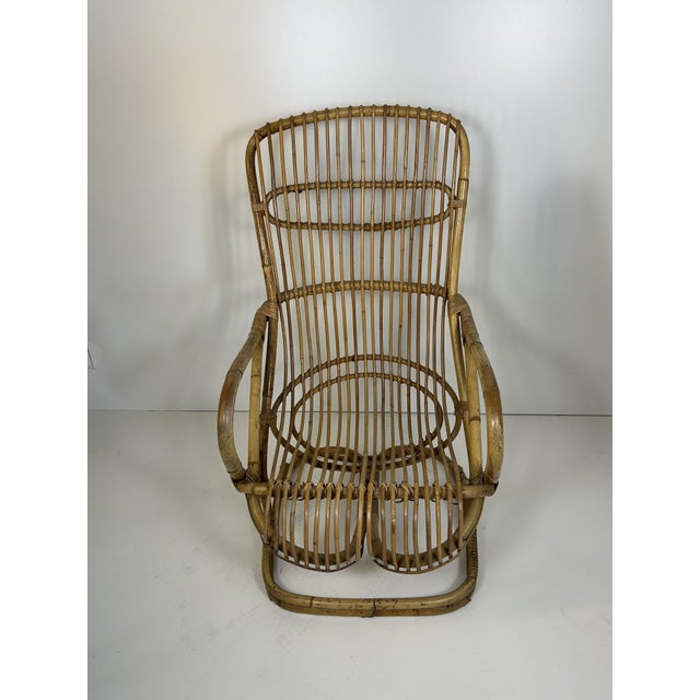 1960s Wicker Armchairs, 1960s, Set of 2 For Sale - Image 5 of 9