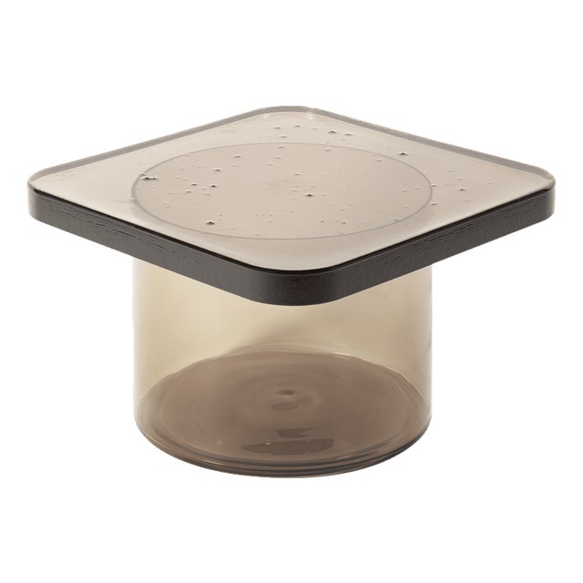 Alwa Square Three Big Side Table in Smoky Grey by Sebastian Herkner for Pulpo For Sale