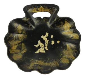 Paper Maché or Pressed Cardboard Tray