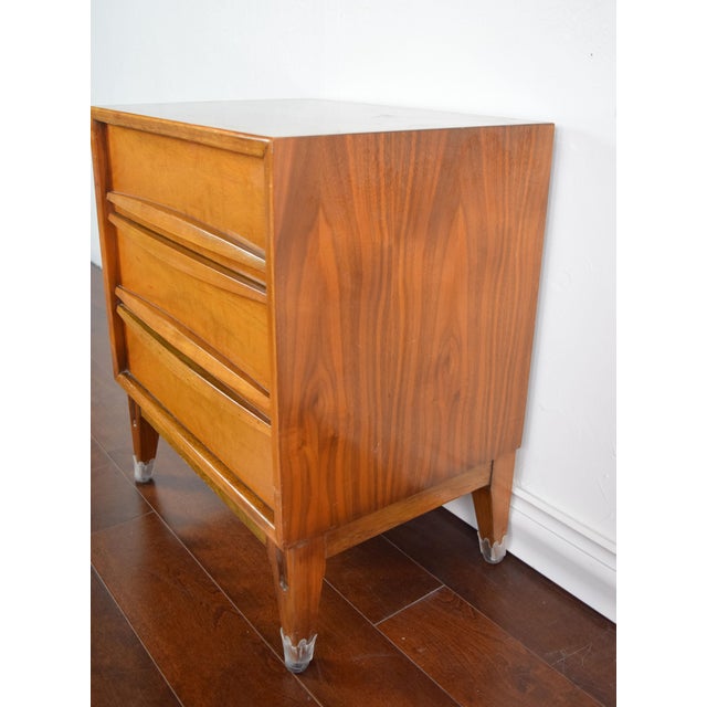 19th Century Mid Century Modern Wooden Nightstand Chairish