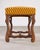 Louis XIII Style Os De Mouton Oak Stool Bench For Sale - Image 4 of 16