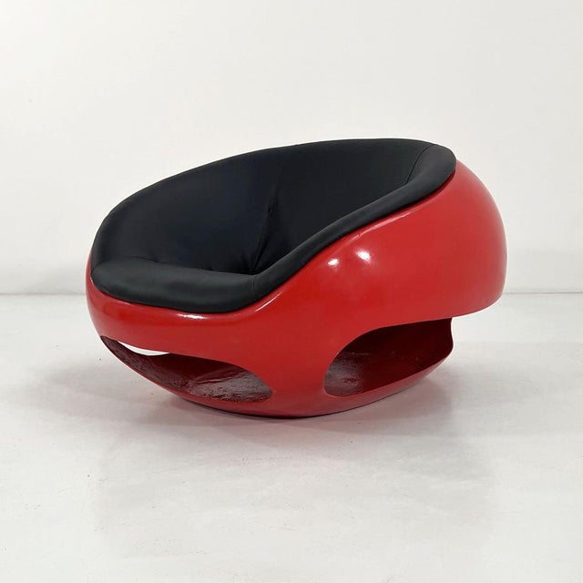 Fiberglass Pod Lounge Chair from Mario Sabot, 1960s For Sale - Image 12 of 12
