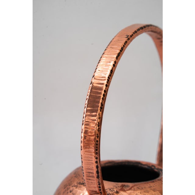 Hammered Copper Watering Can, Vienna, Austria, 1920s For Sale - Image 4 of 8
