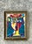 Vintage Original Homage to Picasso Oil on Canvas For Sale In West Palm - Image 6 of 7