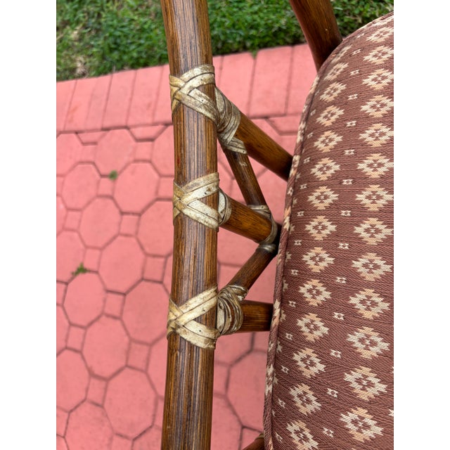 1960s Vintage McGuire Dining Chairs For Sale In Miami - Image 6 of 7