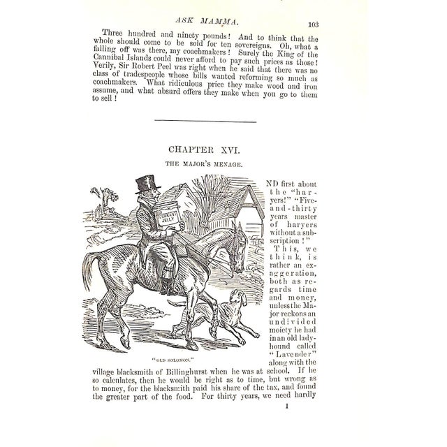 "Ask Mamma;" Or, the Richest Commoner in England" 1926 Surtees, Robert S. For Sale In New York - Image 6 of 7