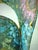 1970s Vintage Mid-Century Modern Tulip Swivel Chairs – Pair With Original Floral Vinyl Upholstery, 1970s For Sale - Image 5 of 12