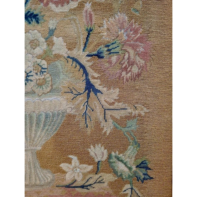 Pair of Petit-Point Embroideries For Sale - Image 4 of 11