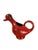 Mid-Century Red Glazed Duck Pot For Sale - Image 11 of 11