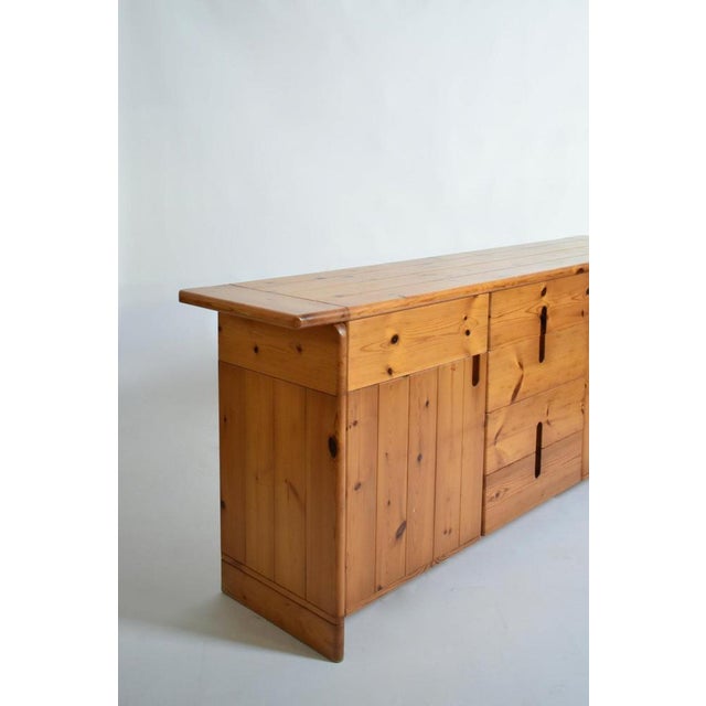 Pine Sideboard, 1970s For Sale - Image 6 of 7