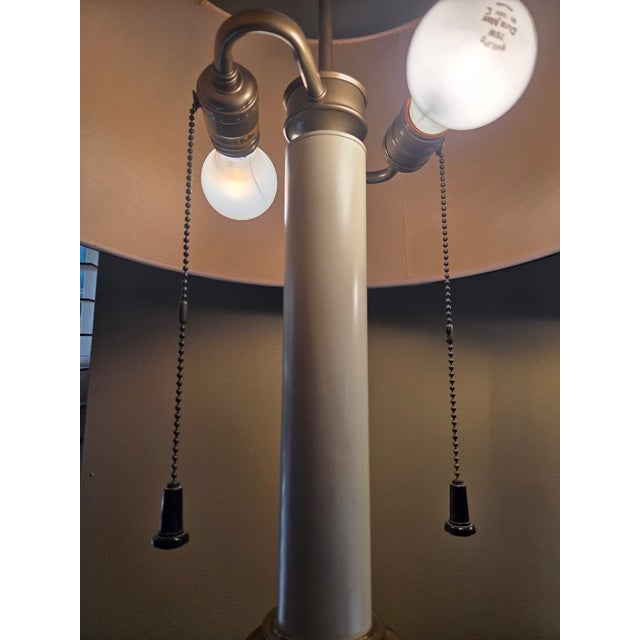 Vintage Mid Century Modern Brass Stiffel Lamps - A Pair For Sale - Image 9 of 16