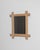 Wood 19th Century France Antique White Wood Mirror For Sale - Image 7 of 8