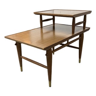 Two-Tier Side Table, Mid 20th Century. For Sale
