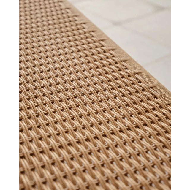 Long Teak Bench with Paper Cord Weaving by Niels O. Møller for j.l. Møllers, Denmark, 1960s For Sale - Image 15 of 18