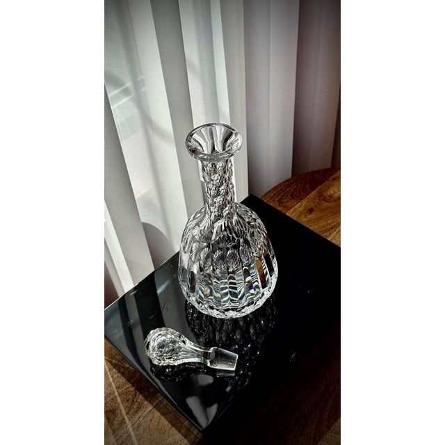 Edwardian Petal-Cut Crystal Sherry Decanter, England, 1905 For Sale - Image 12 of 18