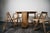 1980s Vintage Drop-Leaf Opening Table and Folding Chairs, 1980s, Set of 5 For Sale - Image 5 of 14