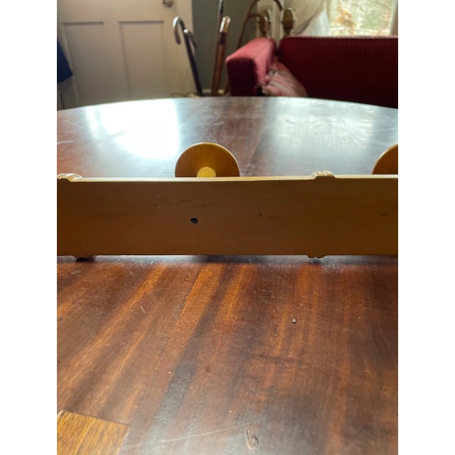 Tan 19thc Century Style Faux Bamboo Coat Rack For Sale - Image 8 of 9