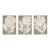 Protea Triptych Hand-Embellished Giclees, Set Of 3 For Sale