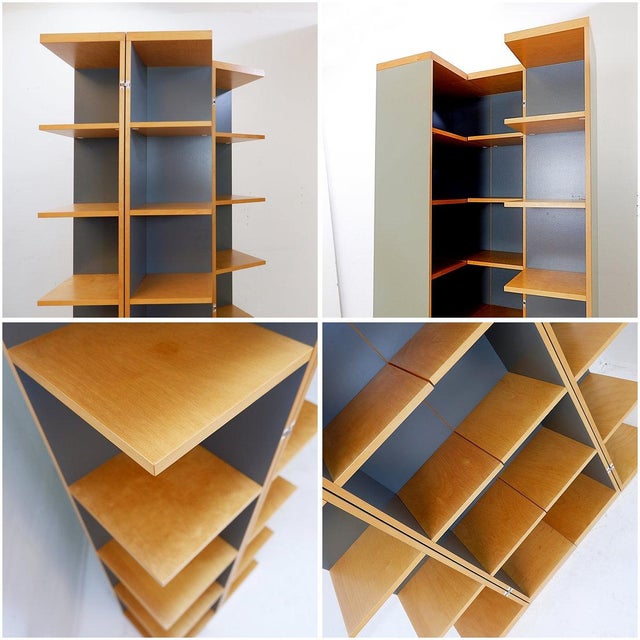 Bokhylla Modular Shelving Unit attributed to Jan Schedin for Ikea PS Collection, 1990s For Sale - Image 14 of 16