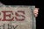 Early 20th Century Fulton Market Butchers Products Co. Hand-Painted Tin Trade Sign For Sale In Chicago - Image 6 of 11