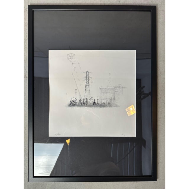 Screen print: norbert deseyn – d.e.s.y. (tielt, 1945) screen printed on “extra maco mat” 200 gsm paper. Limited to 100...