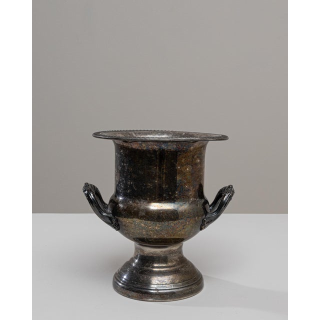 20th Century French Silver Plated Champagne Bucket For Sale - Image 16 of 18