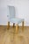 Celadon Blue Upholstered Oak Chairs from Ikea, 1970s, Set of 2 For Sale - Image 11 of 13