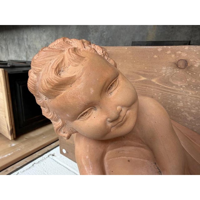 1930s Ugo Cipriani, Mother and Child, 1930s, Terracotta For Sale - Image 5 of 13