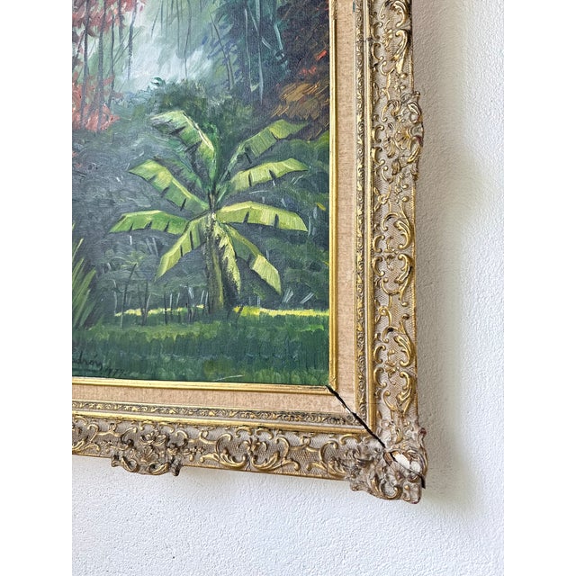 Carlos Padron, Landscape Composition, 1979, Oil Painting on Canvas, Framed For Sale - Image 11 of 18