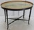 Chippendale 1980s Chippendale Hand-Painted Faux Bamboo Oval Side Table For Sale - Image 3 of 7
