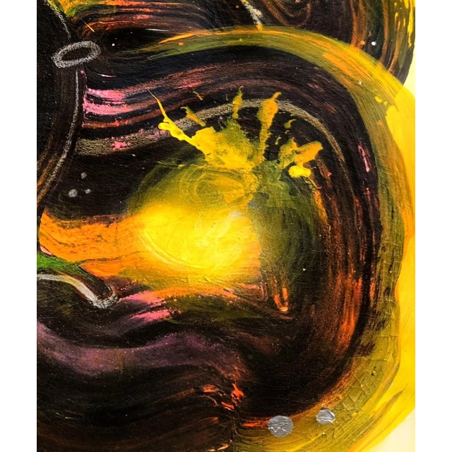 Ara Deinde Feels, 2023 Acrylic on canvas 17 7/10 × 15 7/10 in | 45 × 40 × 0.1 cm Unique work Includes a Certificate of...