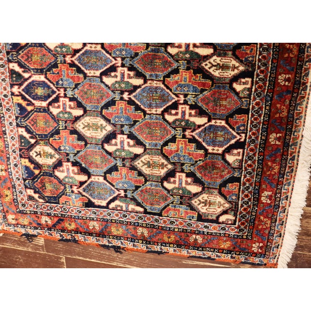 Early 20th Century Antique Qashqai Bag/ Rug, Unusual For Sale - Image 5 of 9