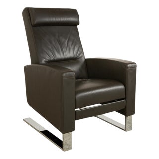 Lindberg Leather Chair from Wittmann For Sale