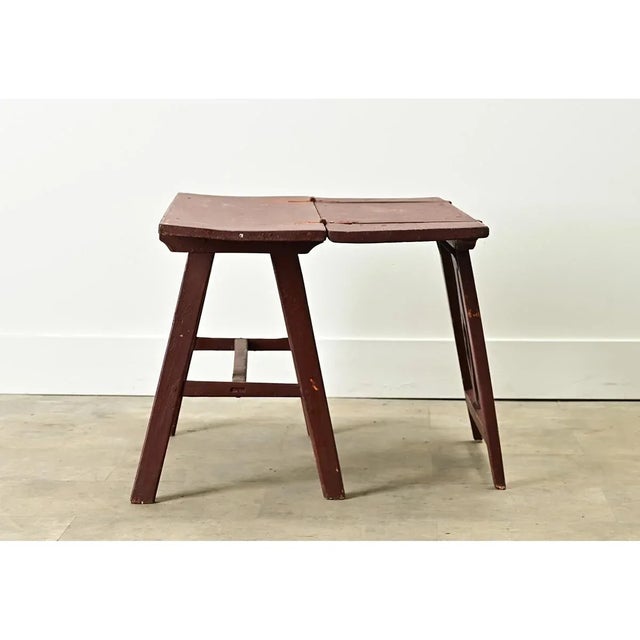 Dutch 19th Century Painted Chair-Table For Sale - Image 11 of 12