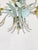 Vintage Italian Tole Painted Floral Chandelier For Sale - Image 4 of 12